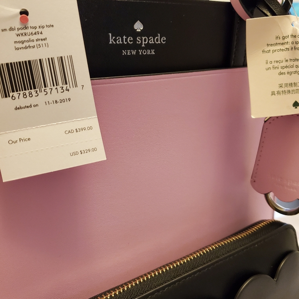 Beautiful NWT Kate Spade purse and wallet set - Picture 2 of 4